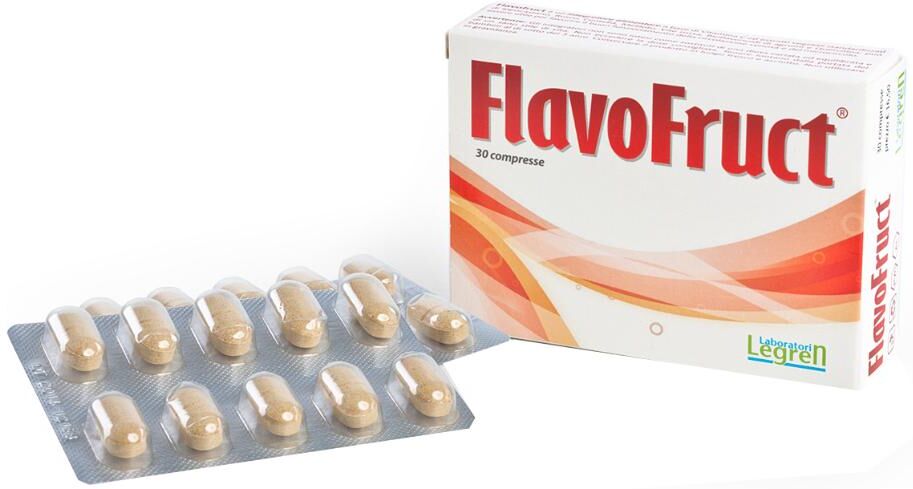 LABORATORI LEGREN Srl FLAVOFRUCT INTEGRATORE ALIMENTARE PER LA CIRCOLAZIONE SCATOLA 30 COMPRESSE