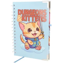 Crit Stones Dungeons & Kittens Deluxe Notebook