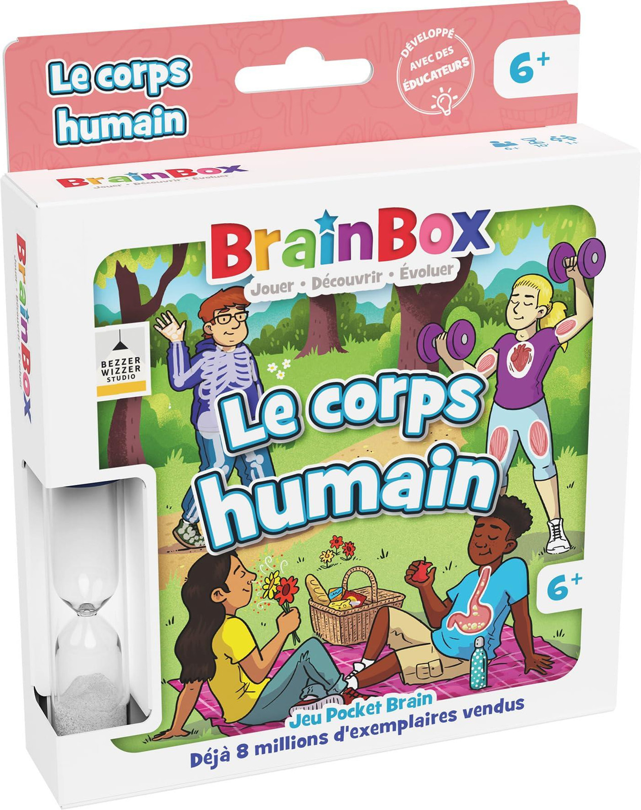 Brainbox Pocket Het menselijk lichaam Kaartspel van Asmodee