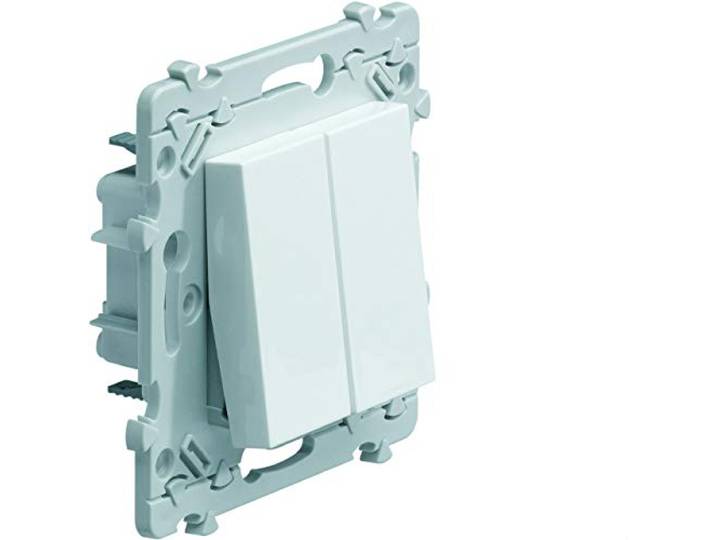 bouton poussoir double 10a hager essensya