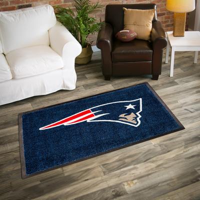 Evergreen Nylon Indoor/Outdoor Entryway Door Mat, New England Patriots