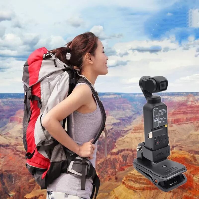 INF Universeller Rucksack-Befestigungsclip für DJI Osmo Pocket