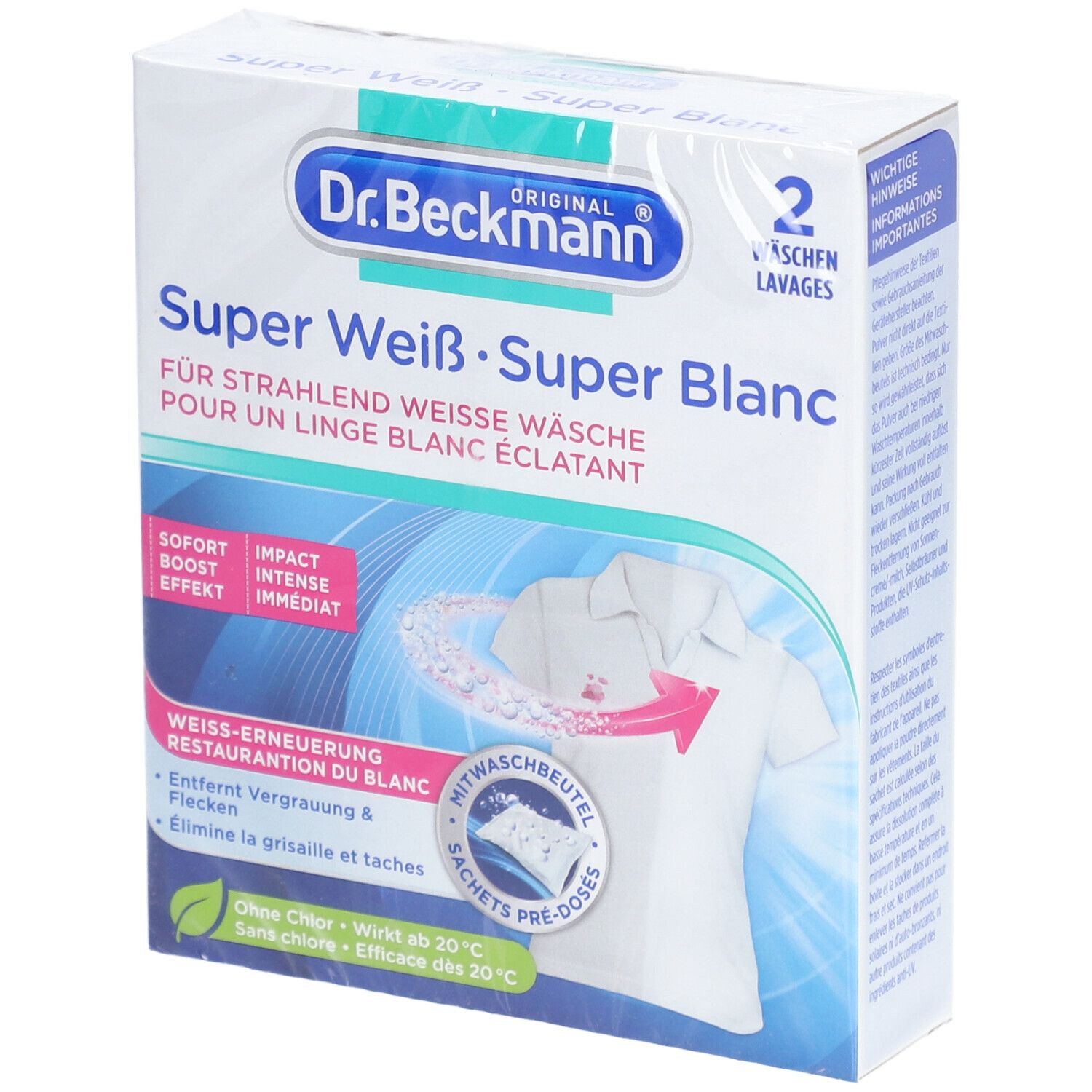 DR Beckmann Super weiss 2 x 40 g Sonstige