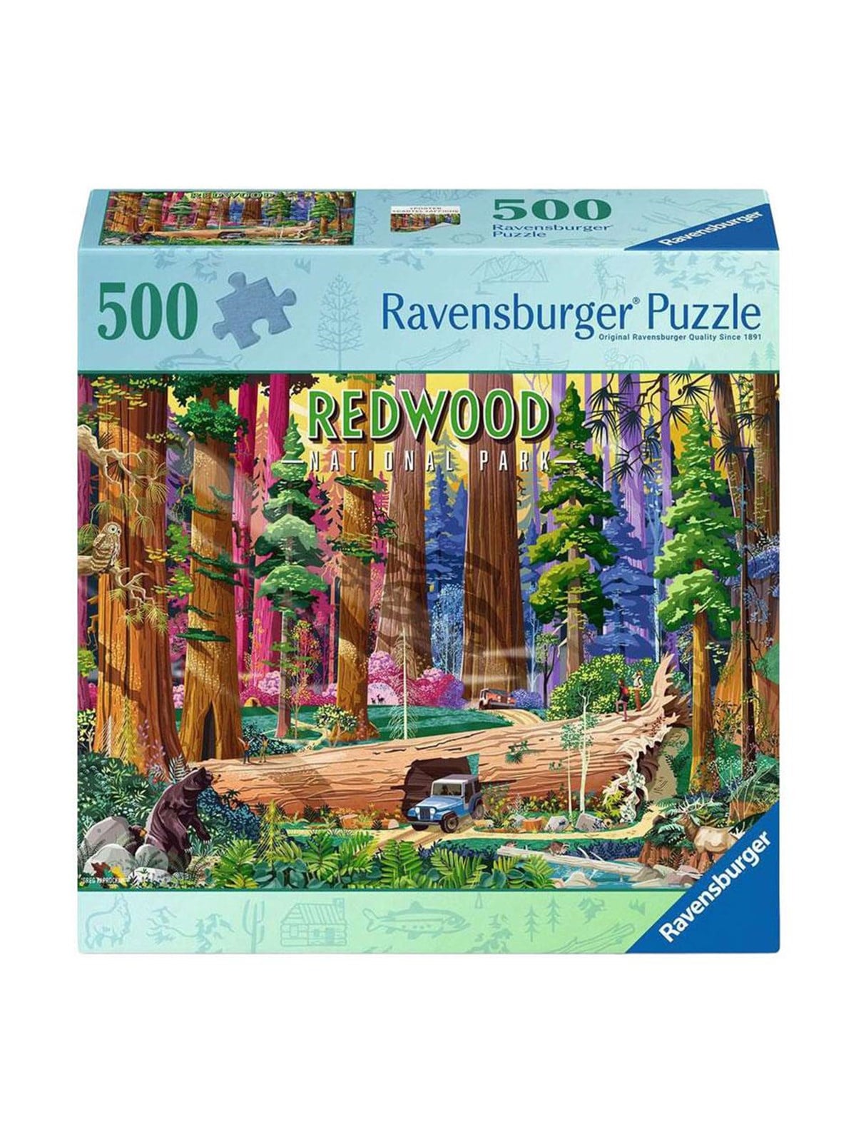 Ravensburger Legpuzzel Redwood National Park - 500st. 2D Puzzles