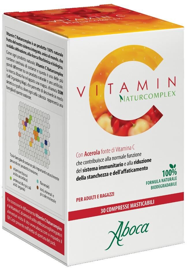 ABOCA SpA SOCIETA' AGRICOLA Vitamin C Naturcomplex, 14 Compresse