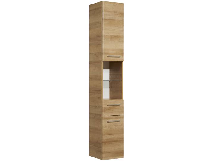 Colonne de salle de bain 30 x 1855 x 33cm Bois
