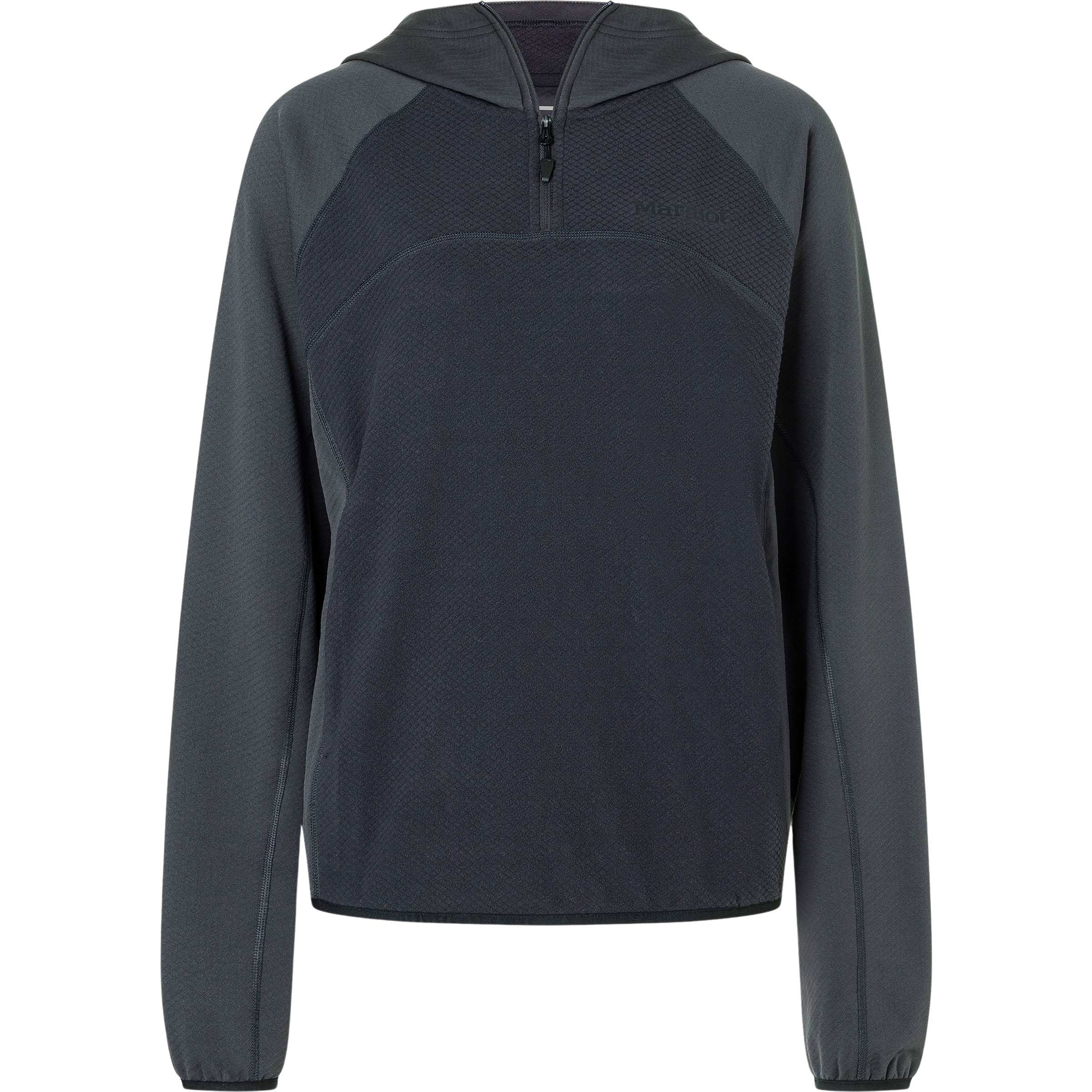 Marmot Rockbound Fleece Damen Hoodies grau Größe S Camping Atmungsaktiv