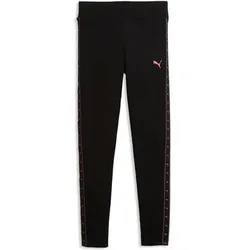 PUMA Kinder Tight ESS TAPE Leggings G, Größe 152 in Schwarz PUMA Black-tape