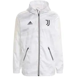 adidas FC Juventus Turin Windbreaker weiß/grau M