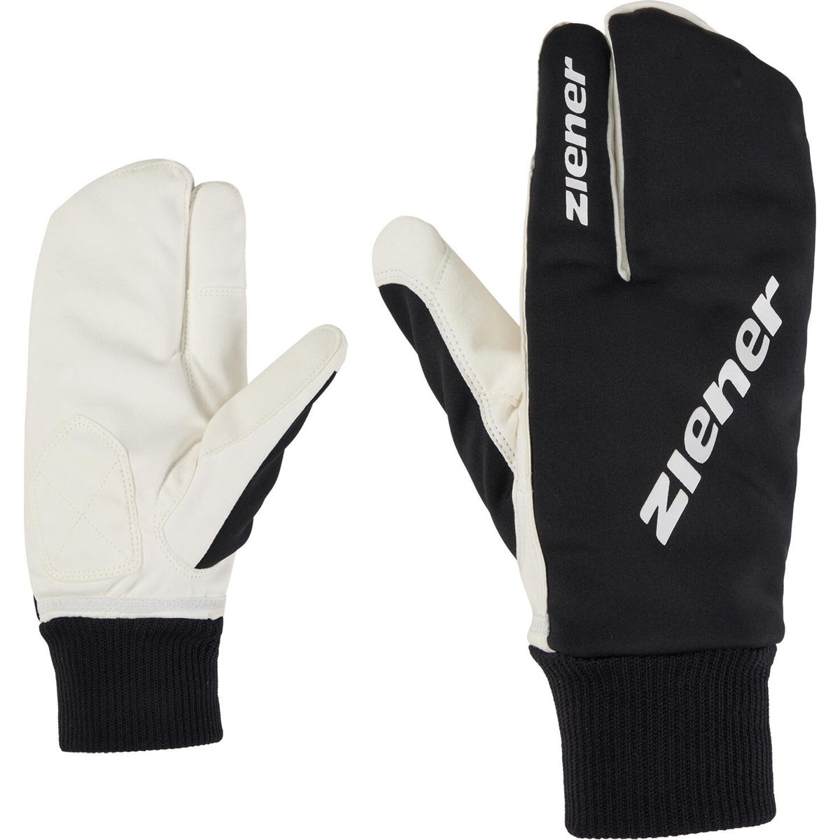 Ziener Uvanta-z PR Lobster Glove Unisex black.white (1201) 5 117018-1201-5
