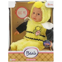 Toi-Toys BEAU Kuschelpuppe Biene – Spielpuppe für Kinder, Tierkostüm