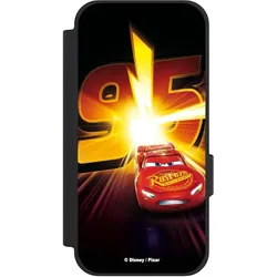 Nivocase Klapphülle für Google Pixel 10a Handyhülle aus Kunst Leder NIVOflip schwarz Cars Lightning Mcqueen (Google Pixel 10a), Smartphone Hülle, Schwarz
