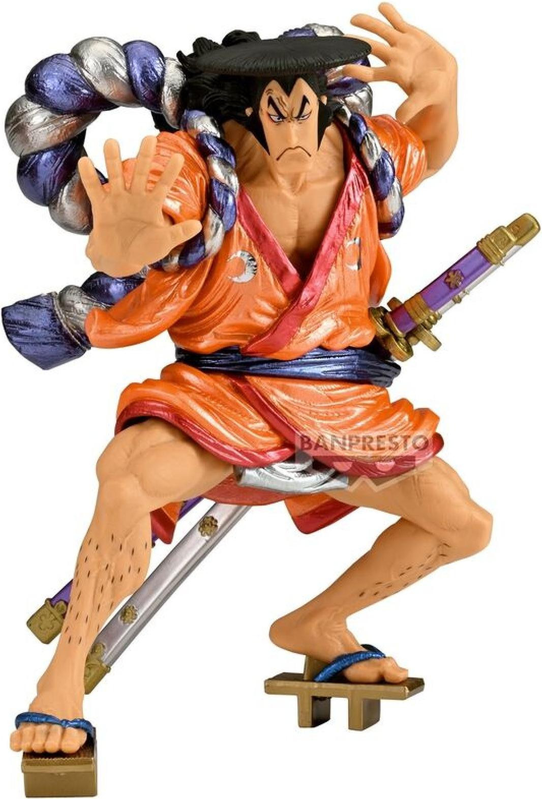 Banpresto One Piece Kouzuki Oden PVC-beeldje, 17 cm