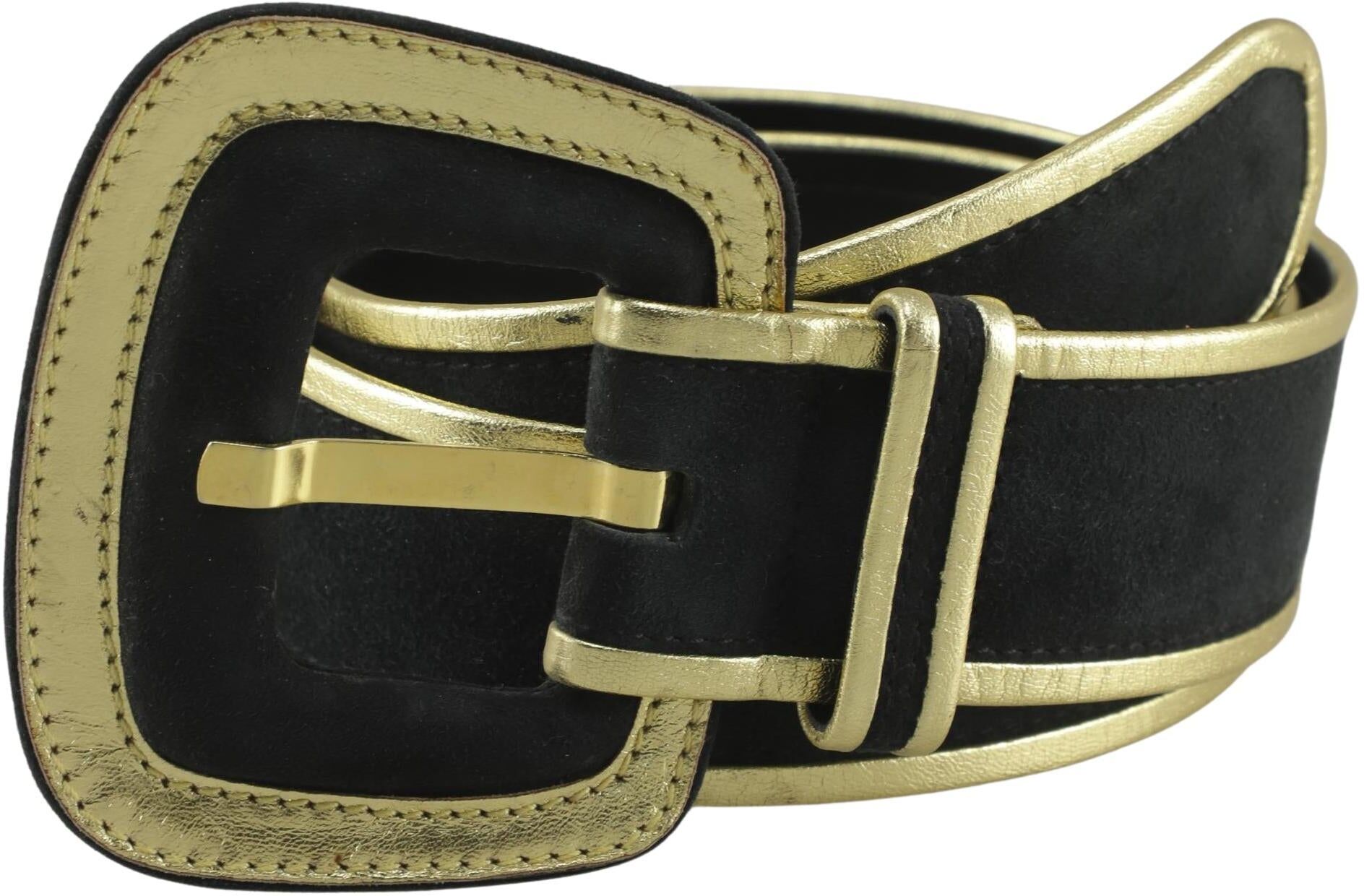 Escada Damen Gürtel, Mehrfarbig, Gr. 75, Leder - Second Hand