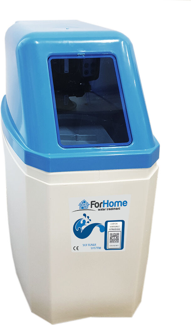 Addolcitore Acqua Forhome® Cab126 Da 8 Lt. Resina Cabinato Con Valvola Automatic