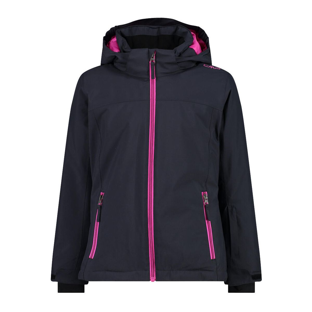 CMP KID G Jacket Snaps Hood antracite-festival (00US) 152 39W2085-00US-152