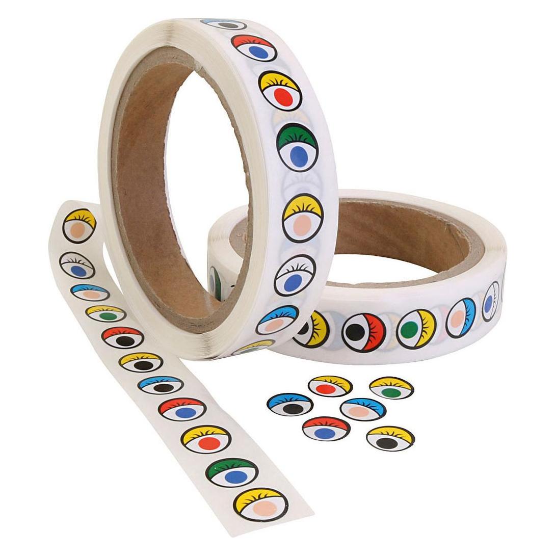 Creativ Company Aufkleber Augenfarbe, 2000 Stück. (2000 Sticker) (5706232651250)