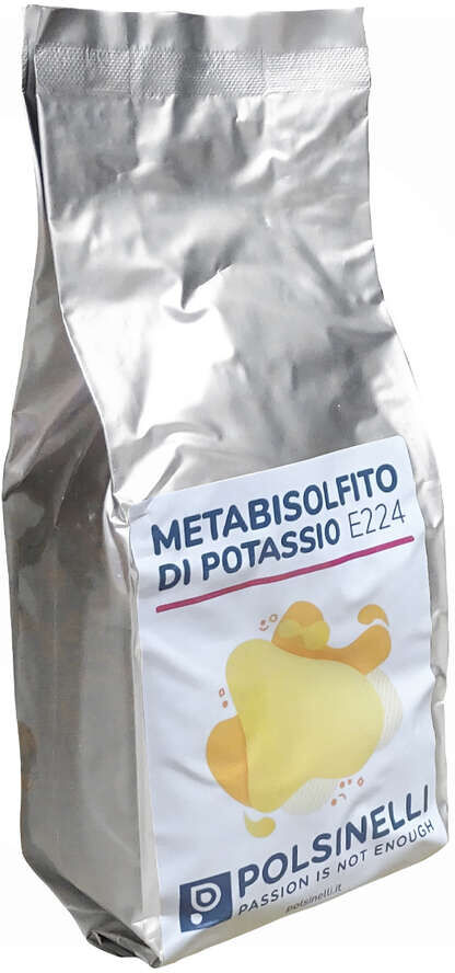 Polsinelli Metabisolfito di potassio (1 Kg)