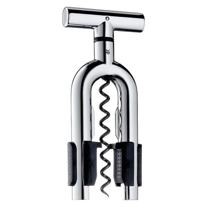 WMF Korkenzieher Flaschenöffner Weinöffner mit Spiralschraube 16cm Edelstahl (Korkenzieher) (0658257920)