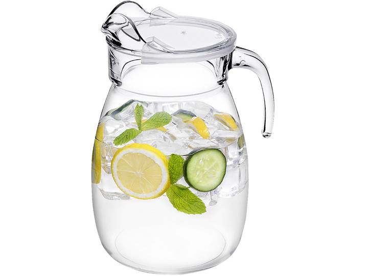 Krug Niagara transparent Glas/Kunststoff 2.5 l - Krug
