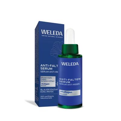 Weleda Anti-Falten Serum blauer Enzian & Edelweiß 30 ml Gel