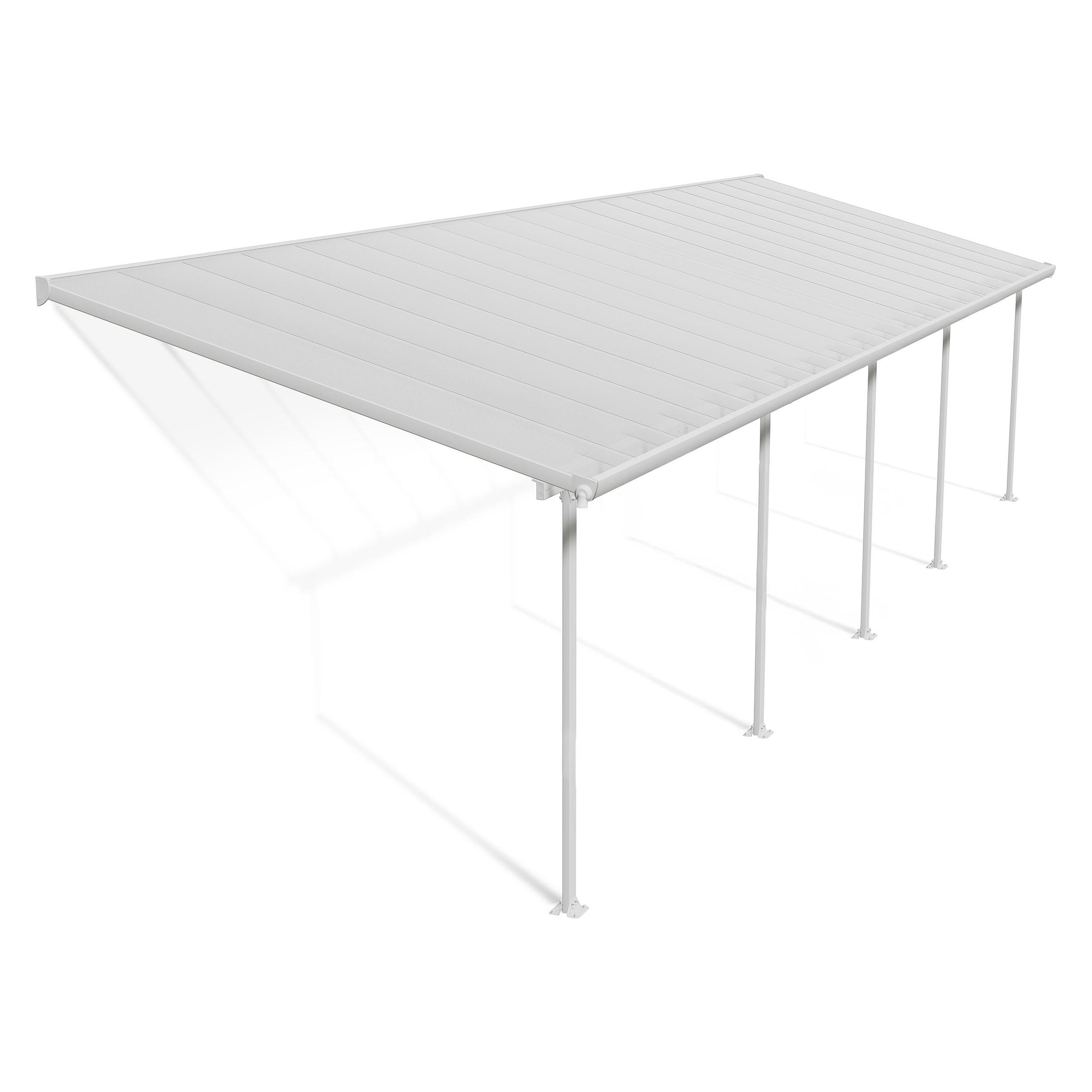 Canopia Terrassenüberdachung Feria 294x1035cm Weiss (47147558)