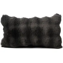 Kissen BUBBLES anthrazit (BHT 50x8x30 cm) - BHT 50x8x30 cm