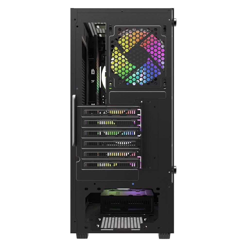 Savio Noctis Glass RGB Cube Schwarz (ATX, mATX) (Noctis Glass RGB)