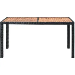 vidaXL, Gartentisch + Balkontisch, Dante (150 x 90 x 75 cm)