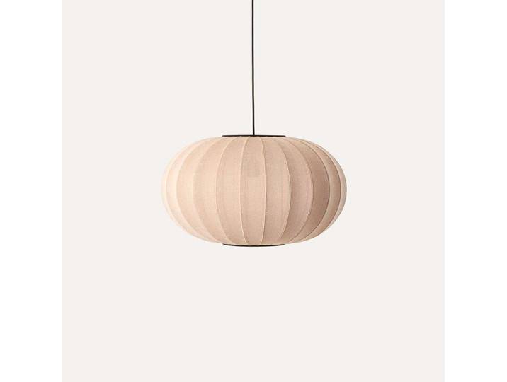 Knit-Wit 57 Oval Pendelleuchte Sand Stone - Made By Hand - Schlafzimmer - Aluminium