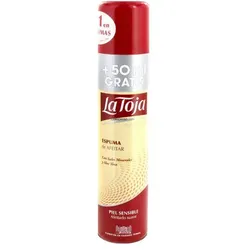 La toja Shaving Foam Sensitive Skin 250+50ml