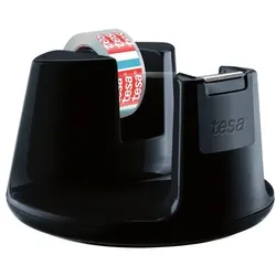 tesa Tischabroller »Easy Cut Compact« mit Klebeband »kristall-klar« schwarz