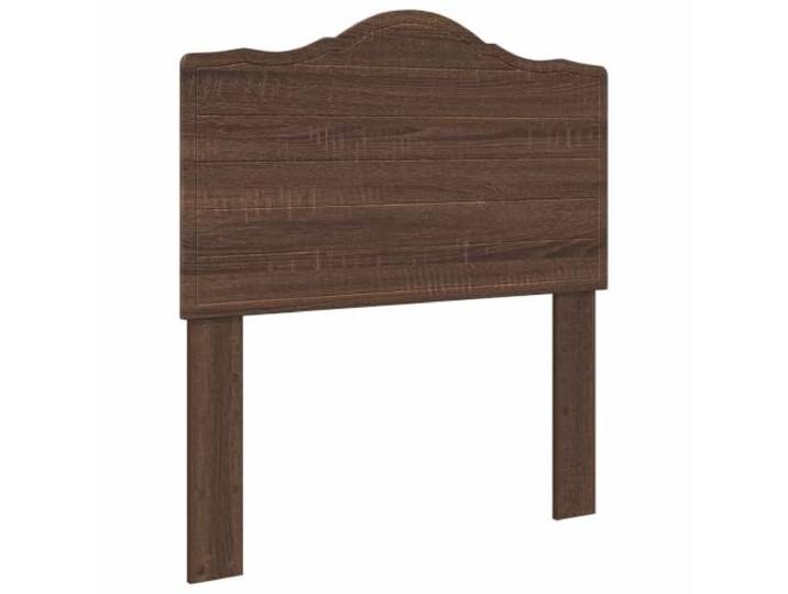 Makastle Kopfteil Braun Eichen-Optik Holzwerkstoff 102x100 cm Stabile Konstruktion