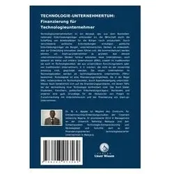 TECHNOLOGIE-UNTERNEHMERTUM: Finanzierung für Technologieunternehmer, Fachbücher von Kamariah Ismail, Musibau Akintunde Ajagbe