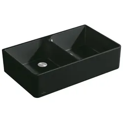 Villeroy & Boch Spülstein 90 X Spülstein Doppelbecken, 639000R1 639000R1
