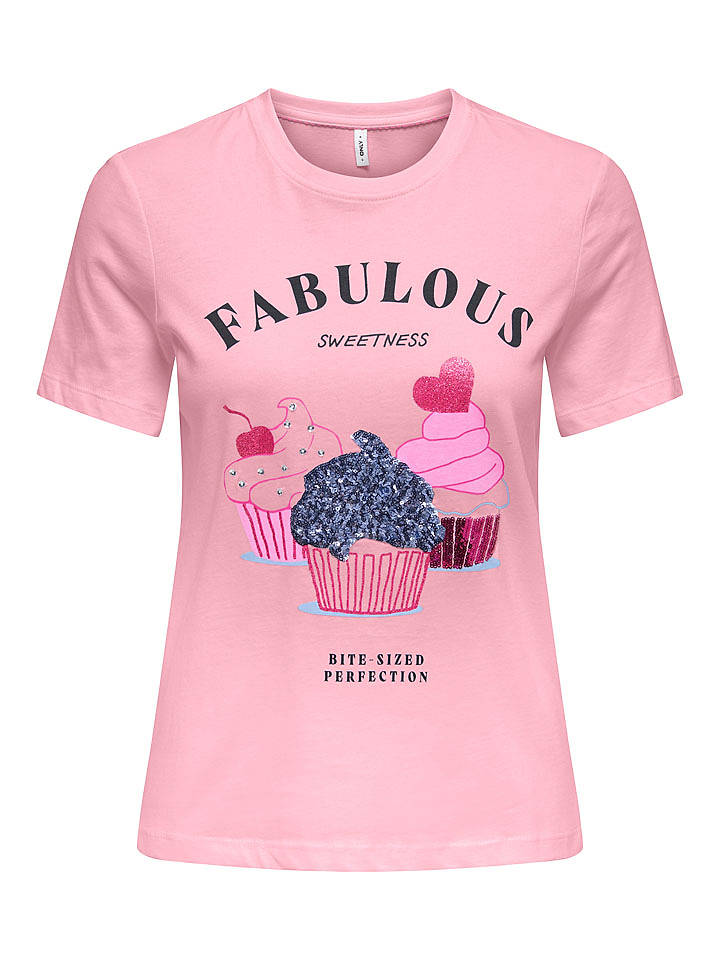 ONLY Shirt in Rosa - S