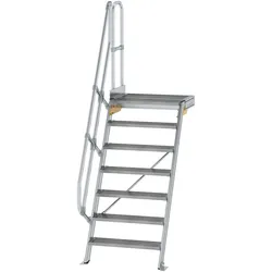 Munk Treppe mit Plattform 60° Stufenbreite 800 mm - 600387