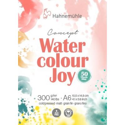 Hahnemühle Concept Watercolour Joy DIN A6, 50 Bogen