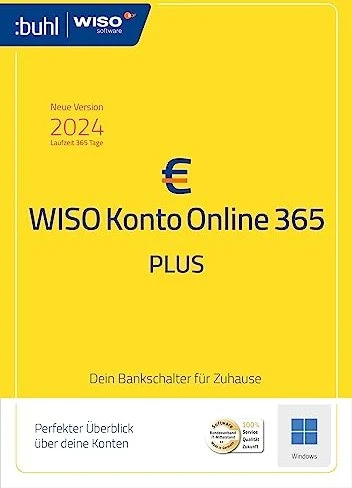 Konto Online Plus, Finanz-Software Deutsch, 12 Monate ESD
