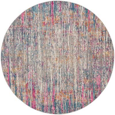 Nourison Passion Abstract Watercolor Multicolor Area Rug