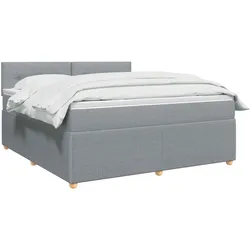 vidaXL, Boxspringbett, Boxspringbett (160 x 200 cm)