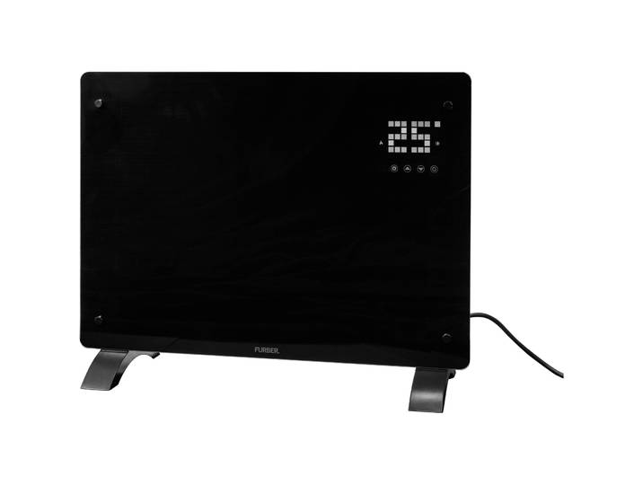 Konvektorheizung FURBER SAVI 1500 W Schwarz - Heizgerät
