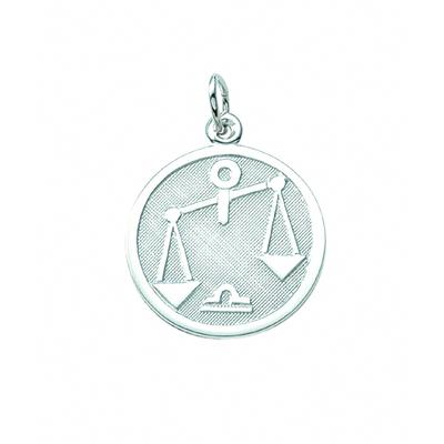 Sternzeichenanhänger ADELIA´S "Sternzeichen Anhänger Waage 925 Silber", silber, Schmuckanhänger, Herren, Waage, Silber 925 (Sterlingsilber), Silberanhänger Waage