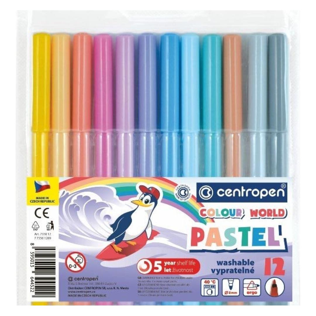 Centropen Marker 12 Farben Pastell (12x) (135846)