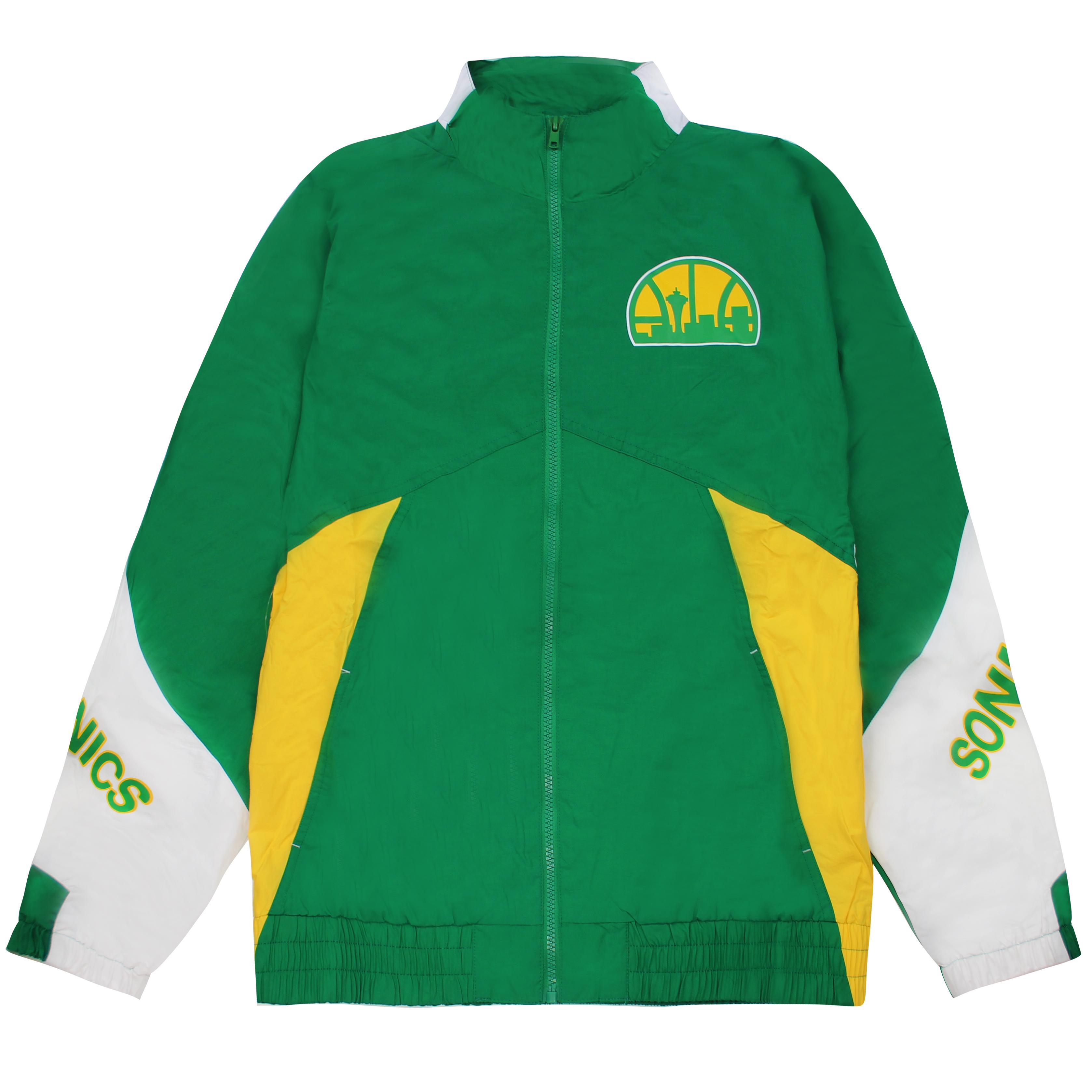 Mitchell & Ness Seattle Supersonics Herren Windbreaker Jacke