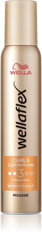 Wella Wellaflex Curls Definition mousse fixante pour cheveux bouclés et frisés 200 ml