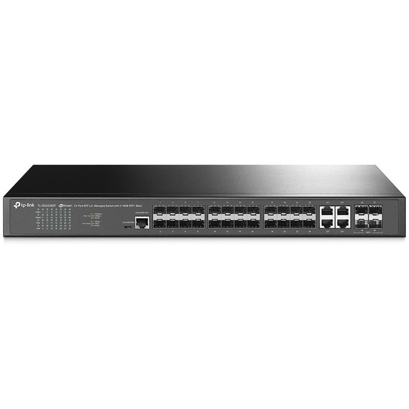 TP-LINK Switch TL-SG3428XF 24xGBit/4xSFP+ Managed