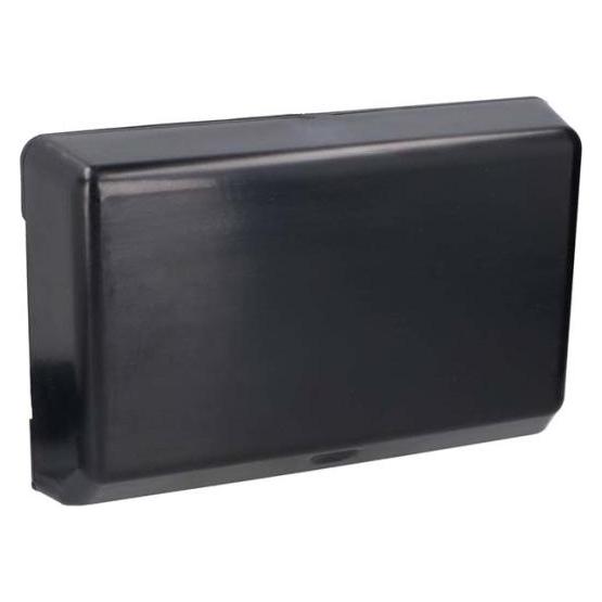 Edco Handschuhspender 22x14x4,5cm Schwarz Weiss (25084435)