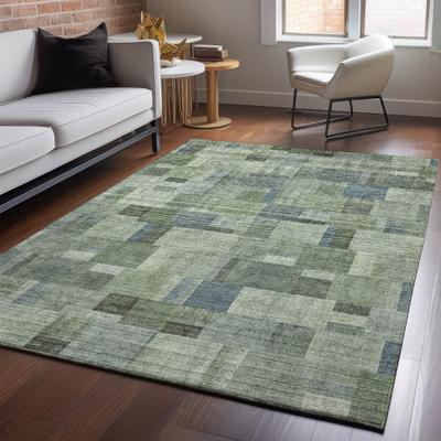 Addison Rugs Premium Washable Super Soft Contemporay Blocky Mayfield Rug