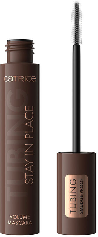 Catrice Tubing Stay In Place máscara de pestañas voluminizadora #020-Panda-Proof Brown